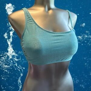 🆕 Blue Bikini Top Classic Swimwear